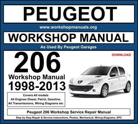 Peugeot 206 Gti Service Manual Download