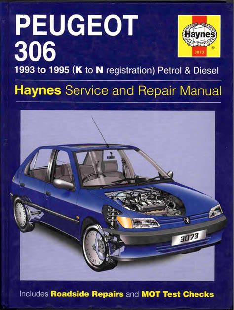 Peugeot 306 1993 1995 Workshop Repair Service Manual Pdf