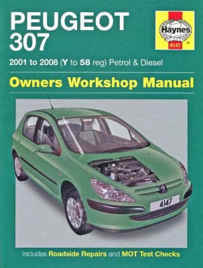 Peugeot 307 Haynes Manual