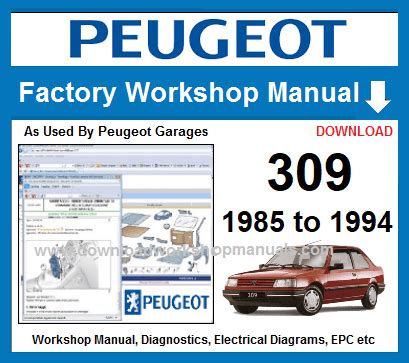 Peugeot 309 Workshop Repair Service Manual Best Download