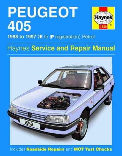 Peugeot 405 1988 1997 Workshop Repair Service Manual Pdf