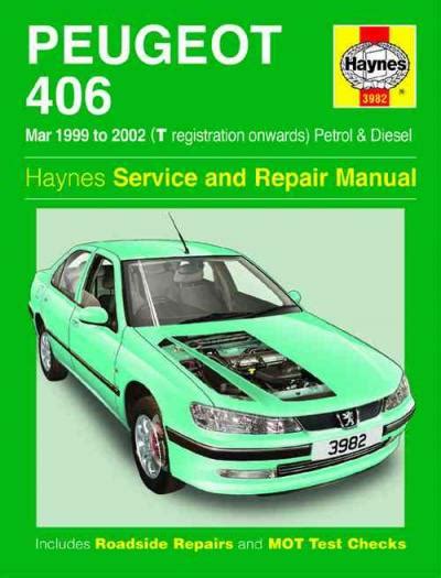 Peugeot 406 1999 2002 Workshop Service Manual Repair