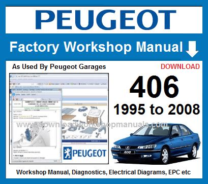 Peugeot 406 Coupe Service And Repair Manual