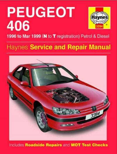 Peugeot 406 Petrol Diesel Workshop Service Repair Manual Download 1999 2002