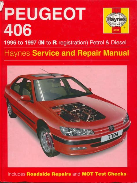 Peugeot 406 Service Repair Manual 1996 1997 Download