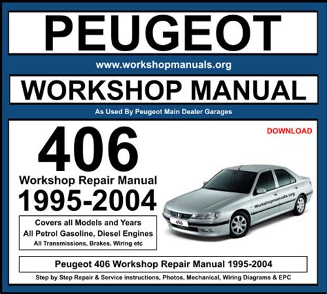 Peugeot 406 Workshop Repair Service Manual