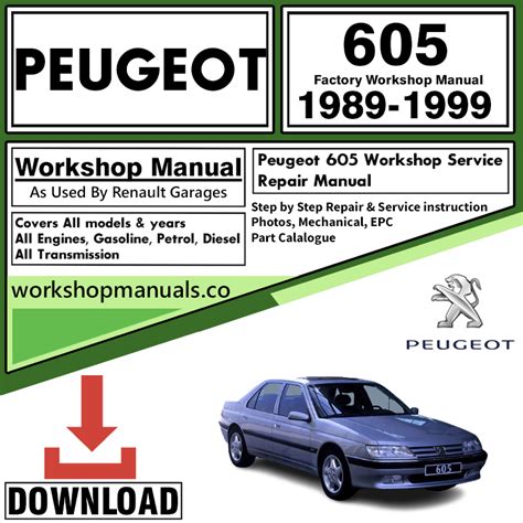 Peugeot 605 Repair Manuals