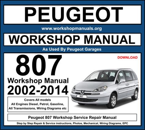 Peugeot 807 Service Manual