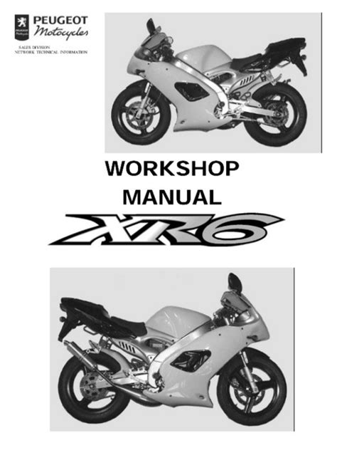 Peugeot Xr6 Workshop Service Repair Manual