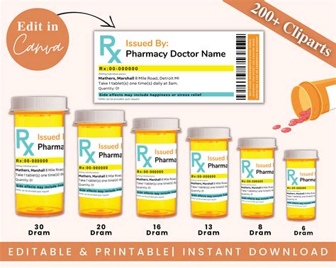 Pharmacy Label Template