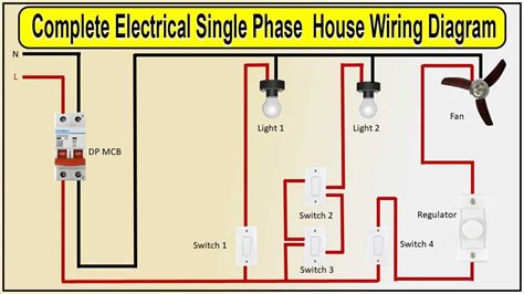 Phase Electrical Schematic Wiring Diagram