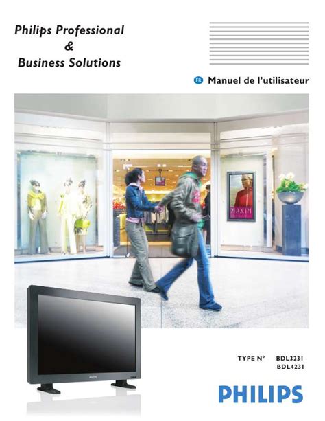 Philips Bdl3231c Monitor Service Manual Repair Guide