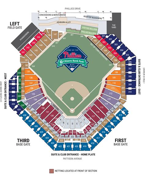 Phillies Stadium Seating Chart