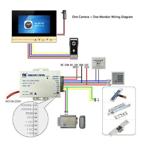 Phone Intercom Wiring Diagram