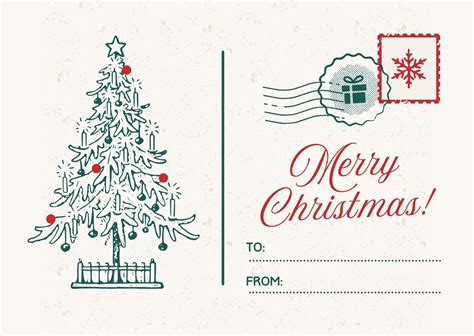 Photo Template Christmas Card
