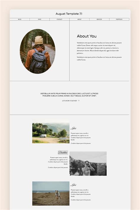Photography Templates Squarespace