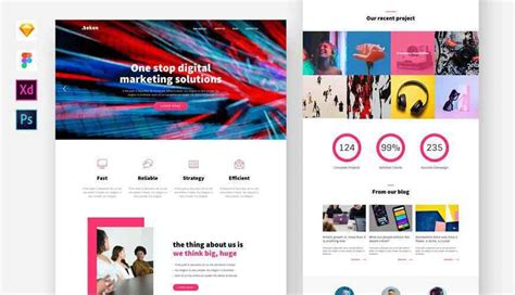 Photoshop Web Design Templates