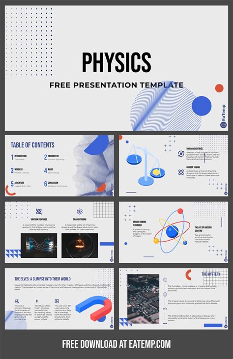 Physics Slides Template