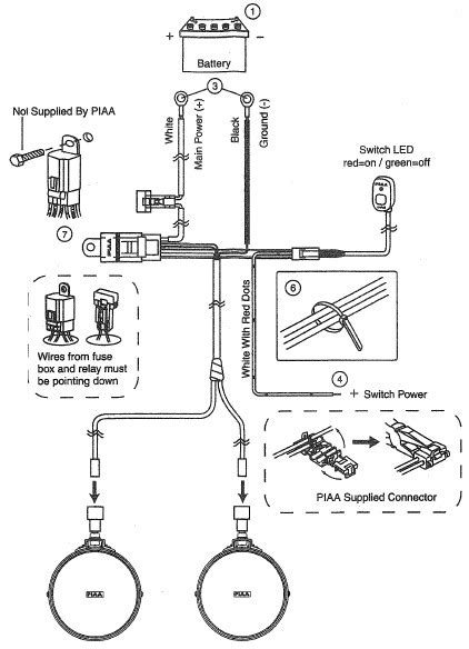 Piaa Lights Wiring Diagram Free Schematic