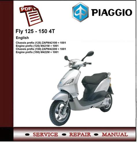 Piaggio Fly 125 150 4t Full Service Repair Manual