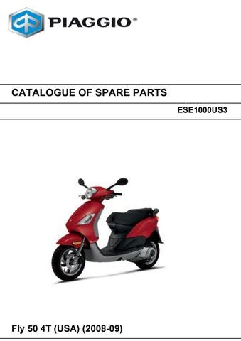 Piaggio Fly 50 4t Service Manual Free Download