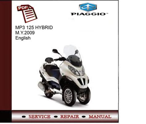 Piaggio Mp3 125 Factory Service Repair Manual Download