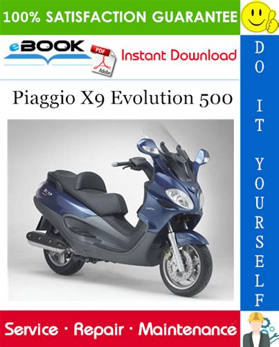 Piaggio X9 500 Service Repair Manual Download