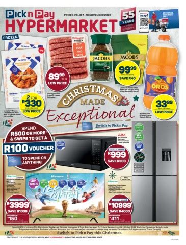 Pick N Pay Hyper Catalog