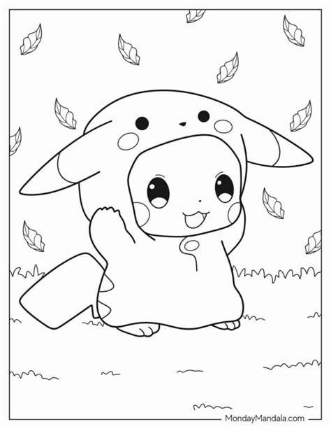 Pickachu Printable