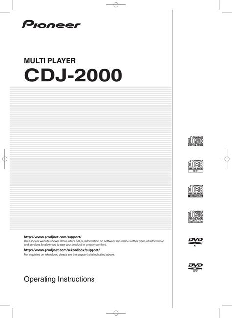 Pioneer Cdj 2000 Service Manual Repair Guide