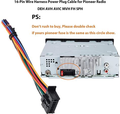 Pioneer Deh P25 Wiring Diagram