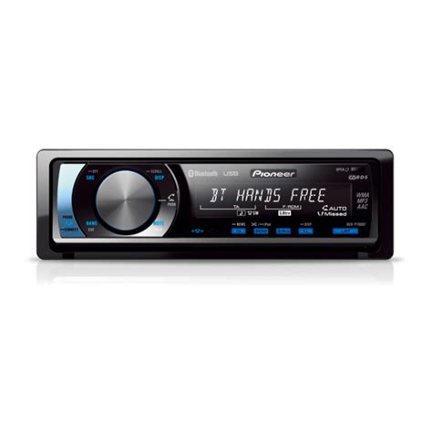 Pioneer Deh P700bt Cd Receiver Service Manual