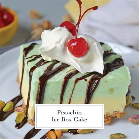 Pistachio Ice Cream Cake: A Slice of Indulgence