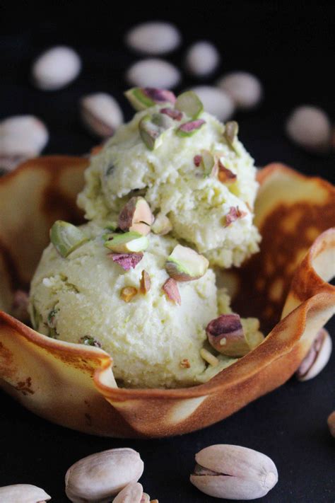Pistachio Ice Cream with Ice Cream Maker: A Sweet Treat Made Easy