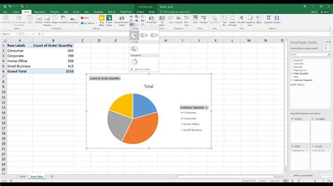 Pivot Table Pie Chart