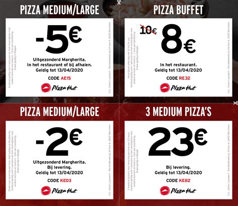 Pizza Hut Rabattkod: Niuwe pizza bestellen met geweldige kortingen