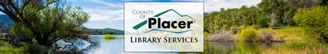 Placer County Library Online Catalog