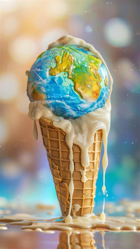 Planet Earth Ice Cream: A Frozen Delight Inspired by Our Home Planet