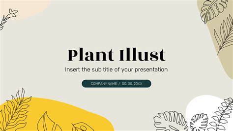 Plant Google Slides Template