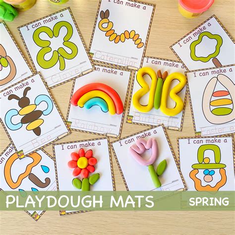 Play Dough Mats Printable