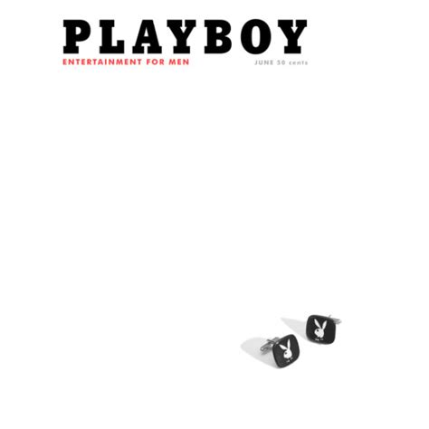 Playboy Magazine Cover Template Png