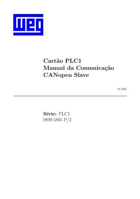 Plc1 Board Programming Manual Canopen Slave