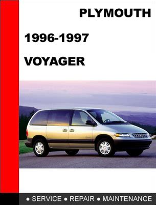 Plymouth Voyager 1996 1997 Service Repair Manual