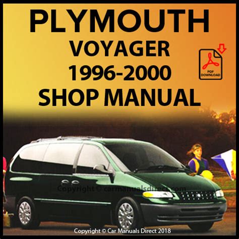 Plymouth Voyager 1996 2000 Workshop Repair Service Manual