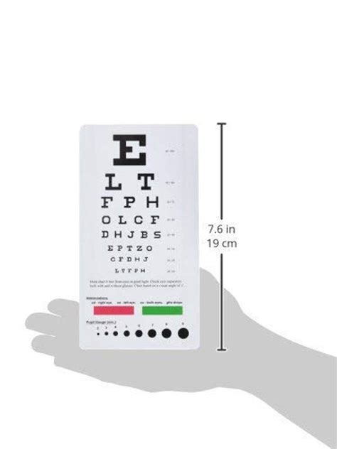 Pocket Snellen Chart