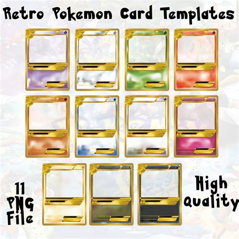 Pokemon Card Background Template