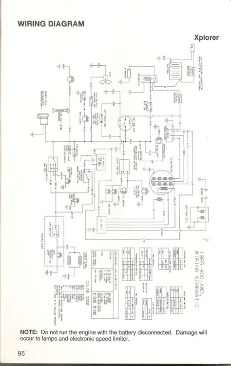 Polaris 300 Express Wiring Diagram 1998