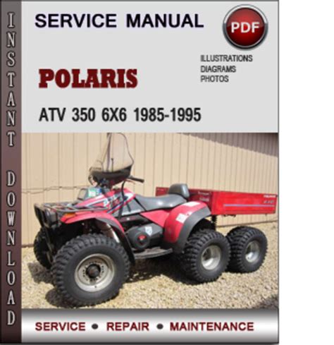 Polaris 350 6x6 1985 1995 Online Service Repair Manual