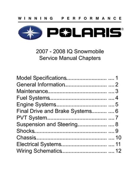 Polaris 600 Ho 900 Switchback Snowmobile Full Service Repair Manual 2006