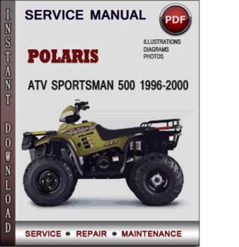 Polaris Atv 1996 2003 Sportsman 500 Service Repair Manual